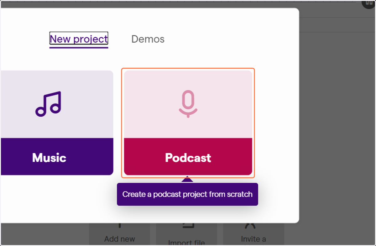 Click on Podcast