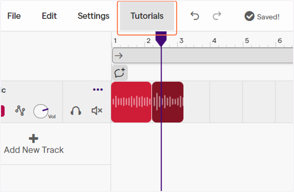 If you are stuck or need help, Click on Tutorials