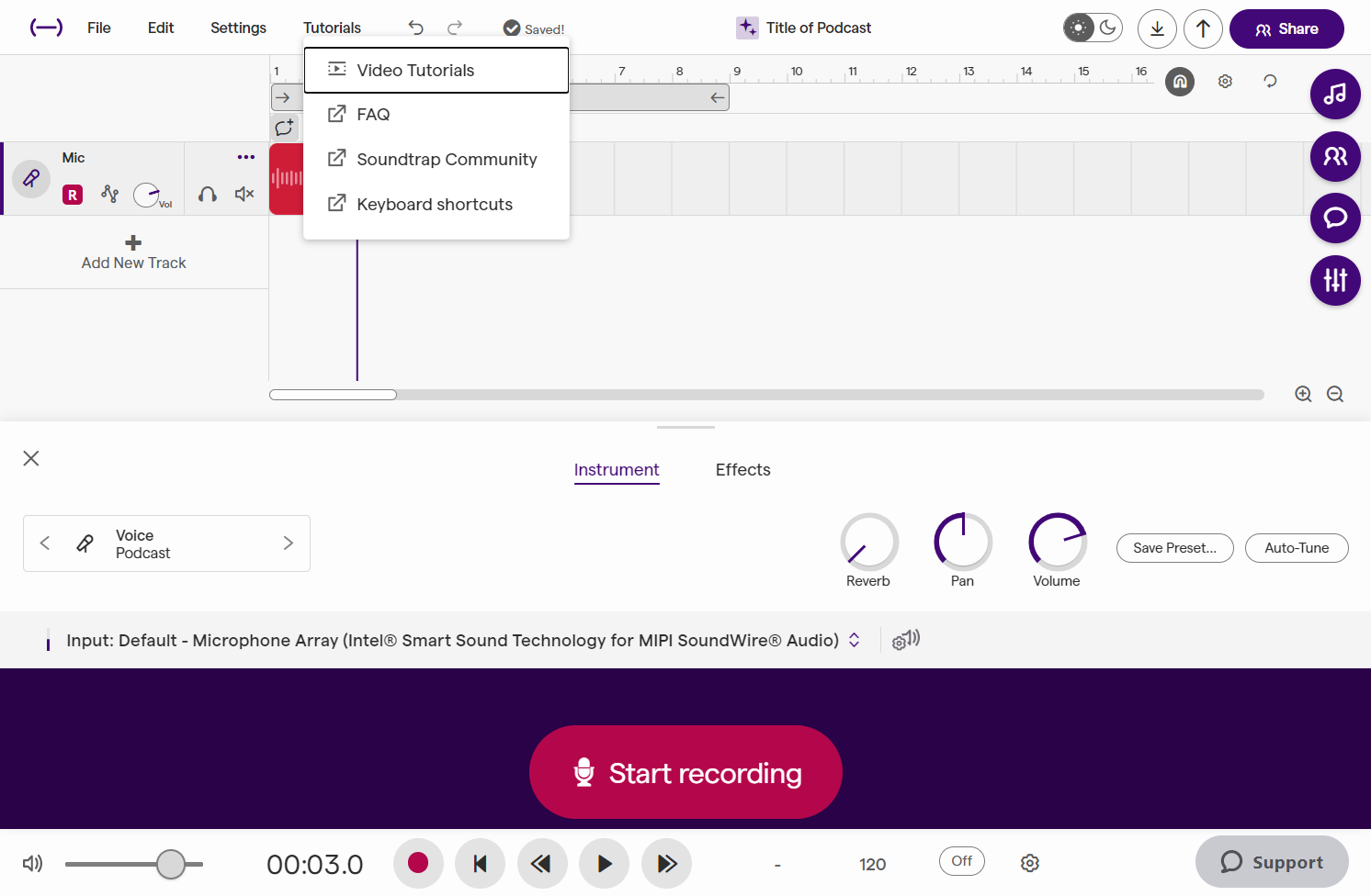 Click on Video Tutorials to learn more about how to use the program