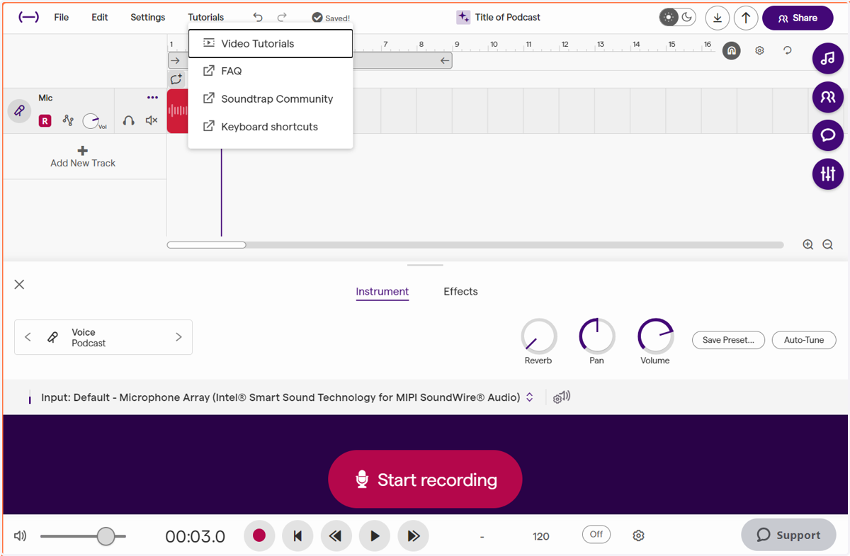 Click on Video Tutorials to learn more about how to use the program
