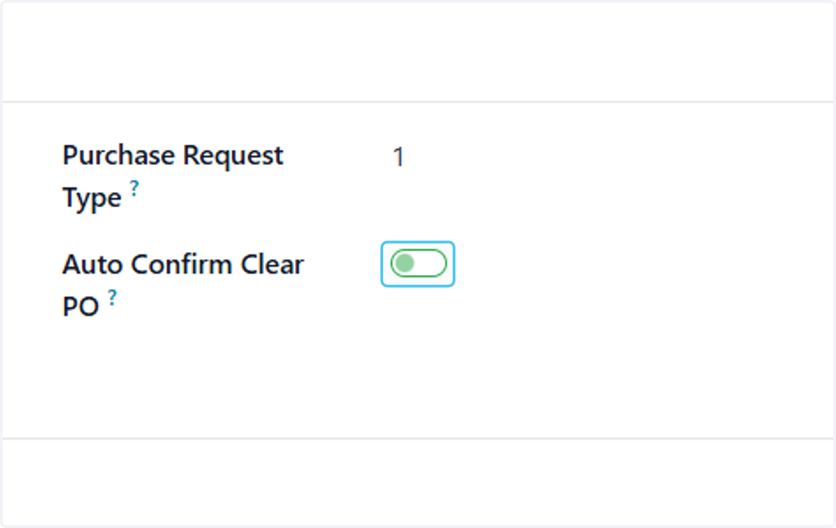 Activate this option as desired.