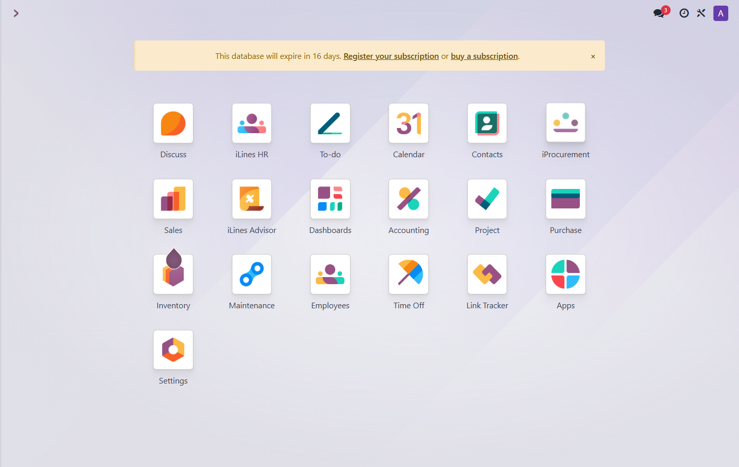 Click on iProcurement