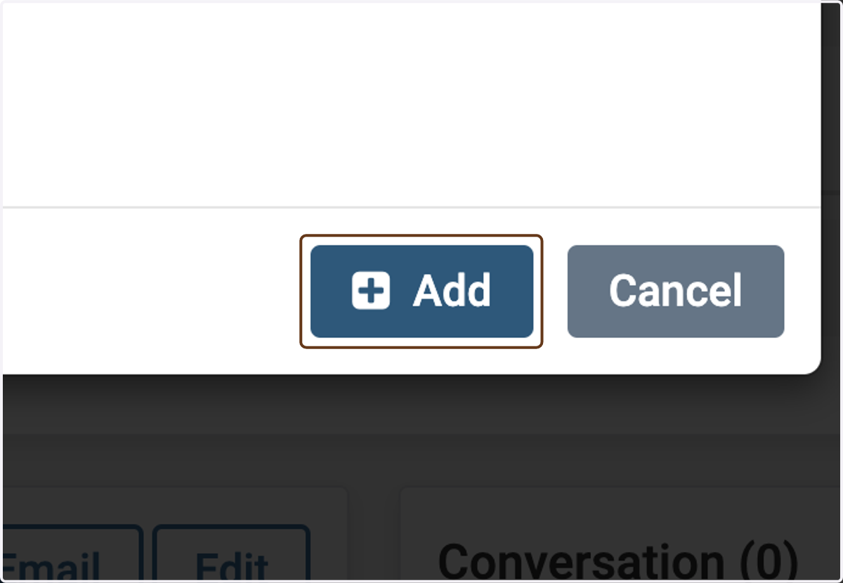 Click on Add