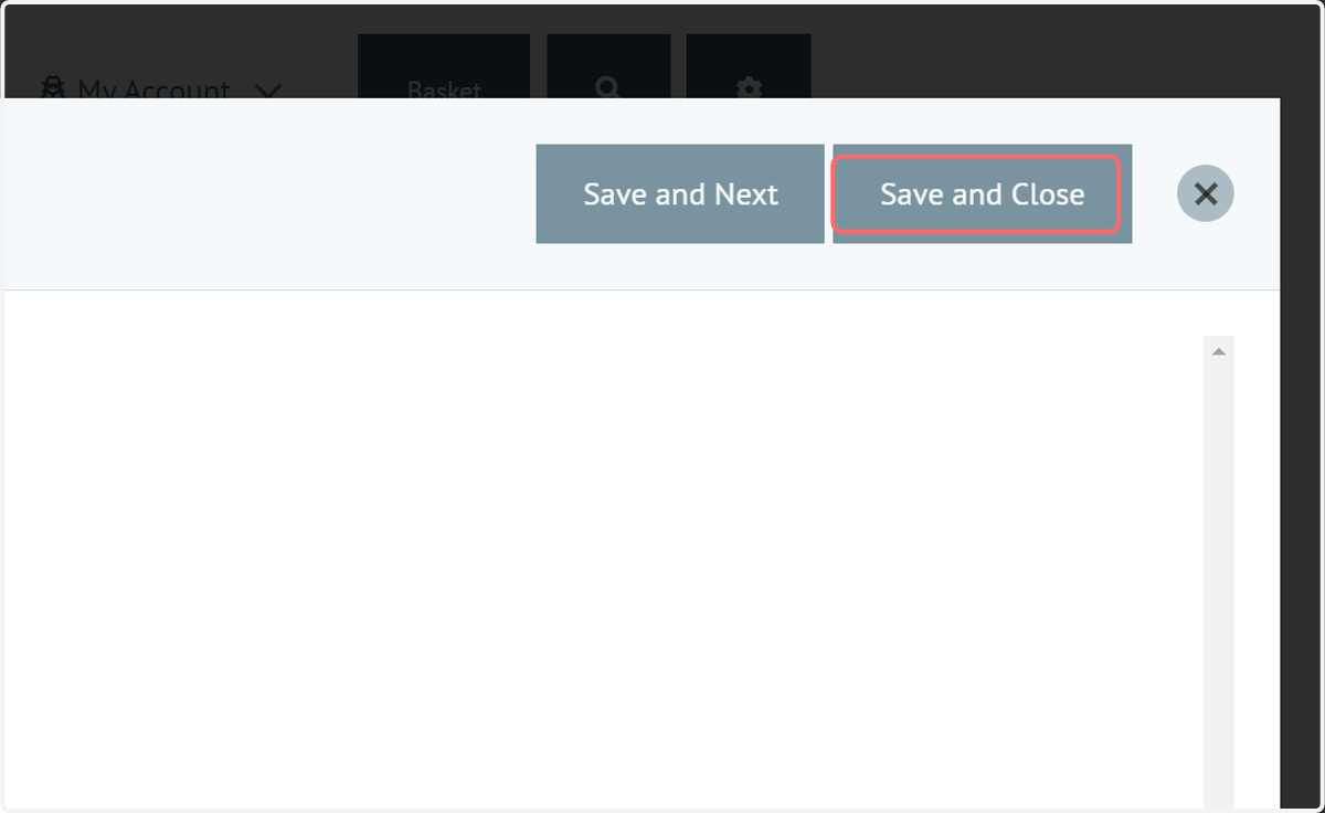 Click Save and Close