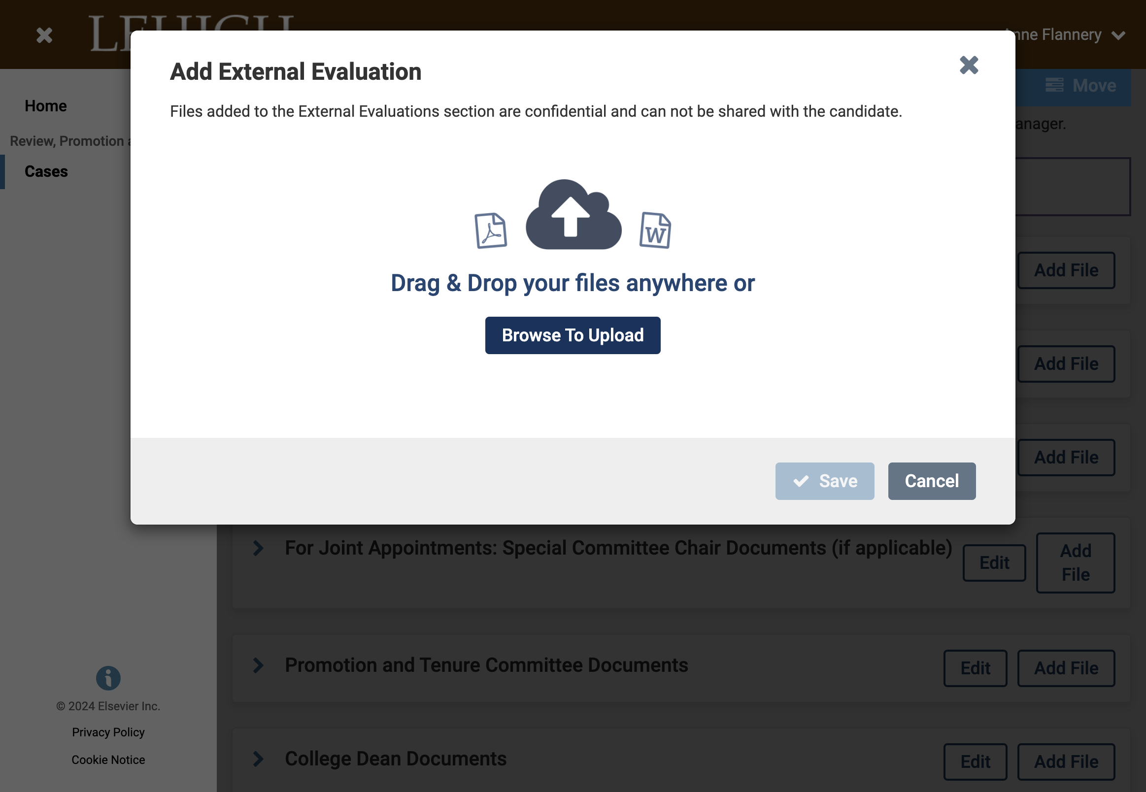Click on Browse To Upload