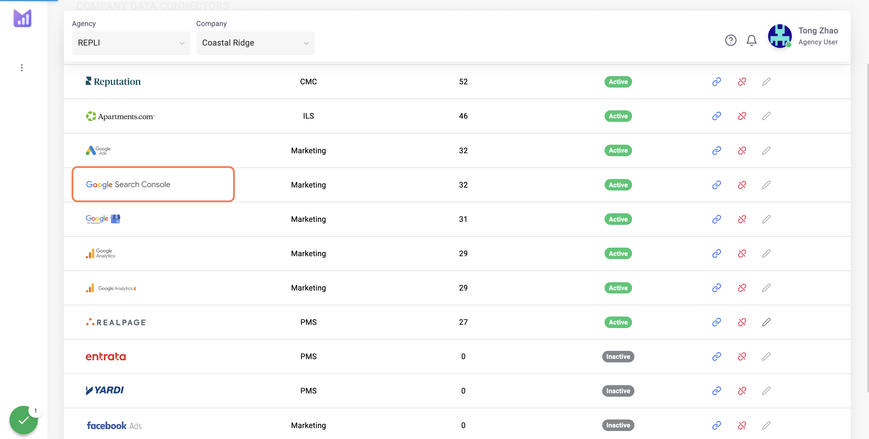 Find Google Search Console