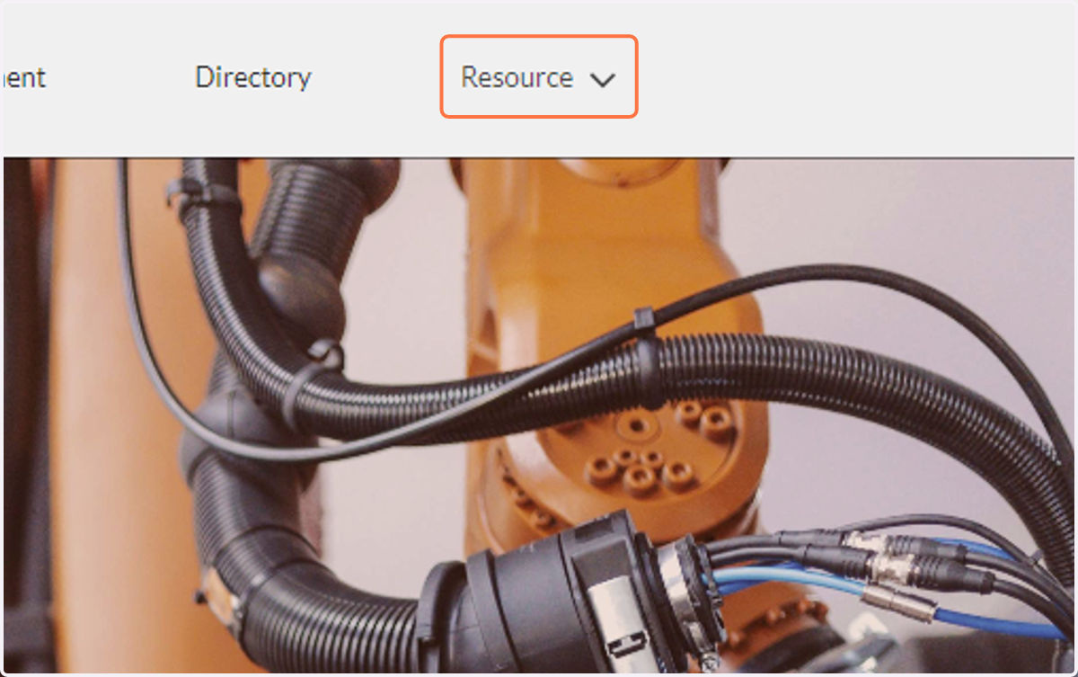 Click on Resource