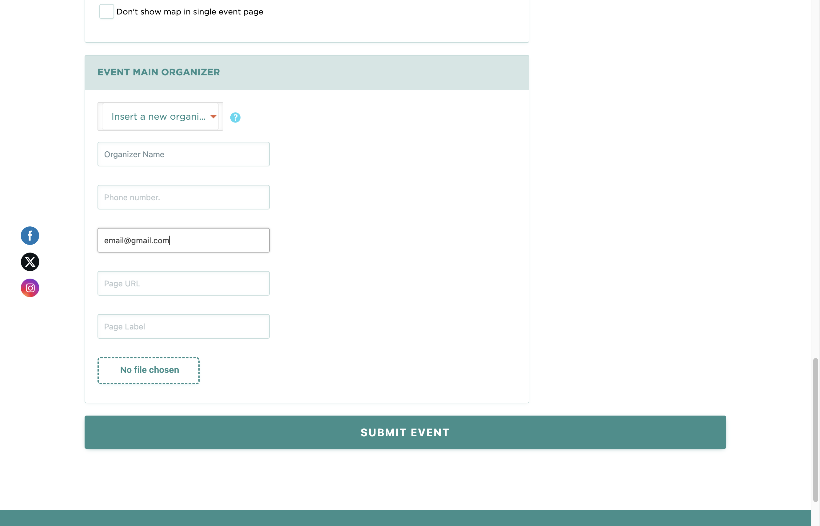 Website if needed
