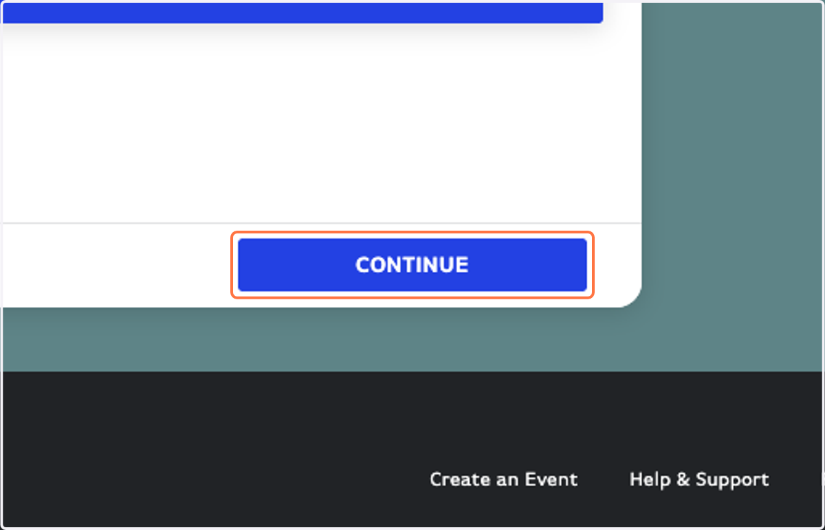 Click on CONTINUE