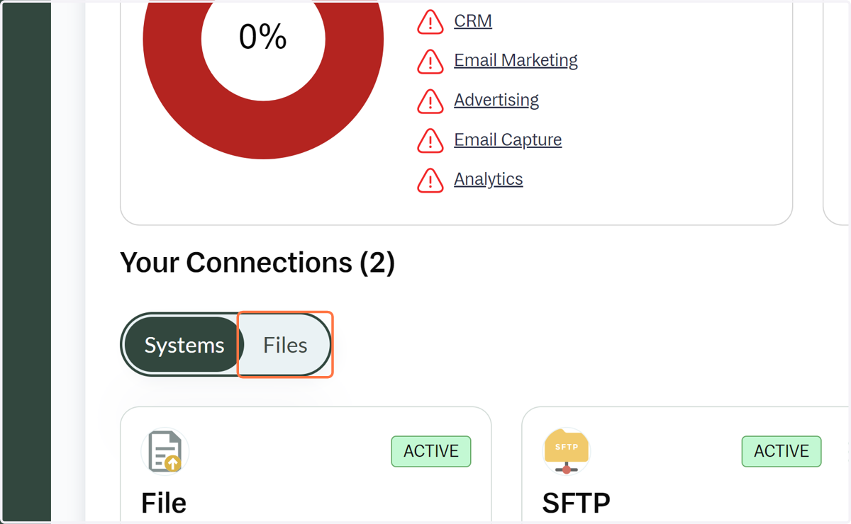 One last place to find the File Upload menu