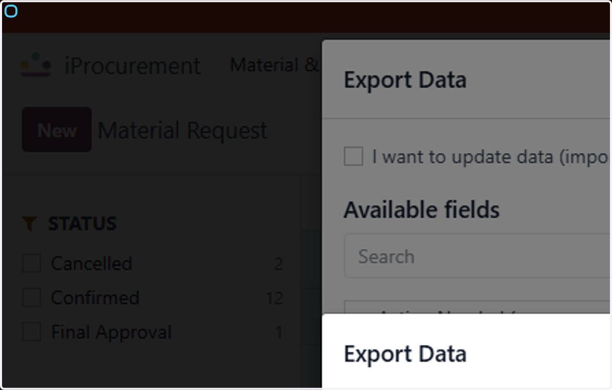 Select New template to create a new template that will auto apear for your selection