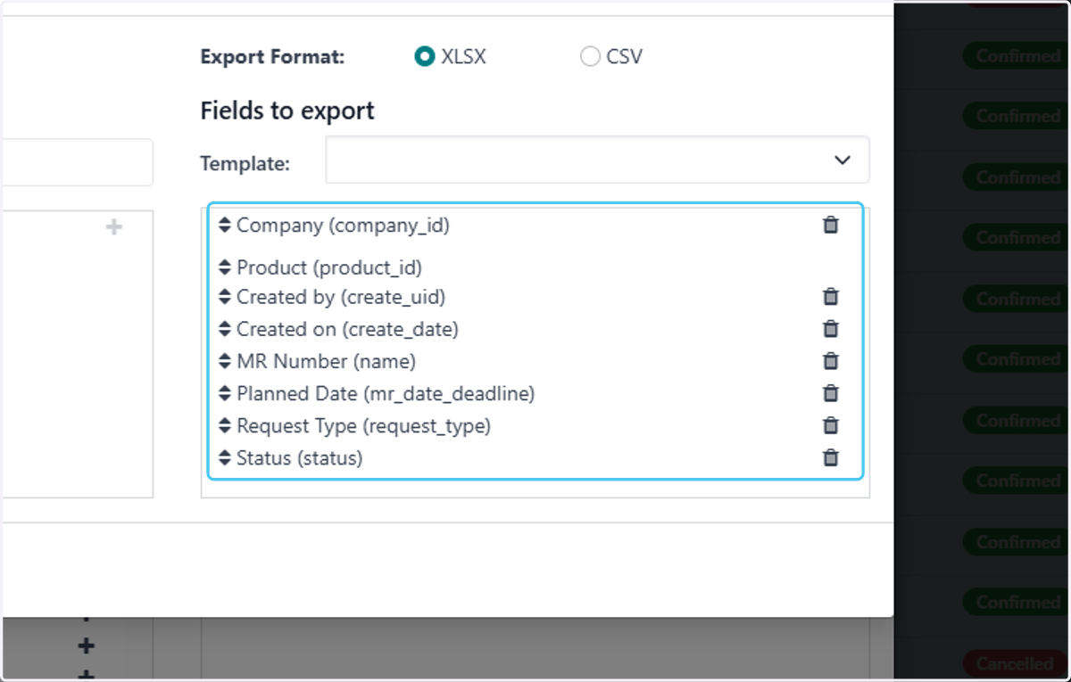 Click on Export Data…
