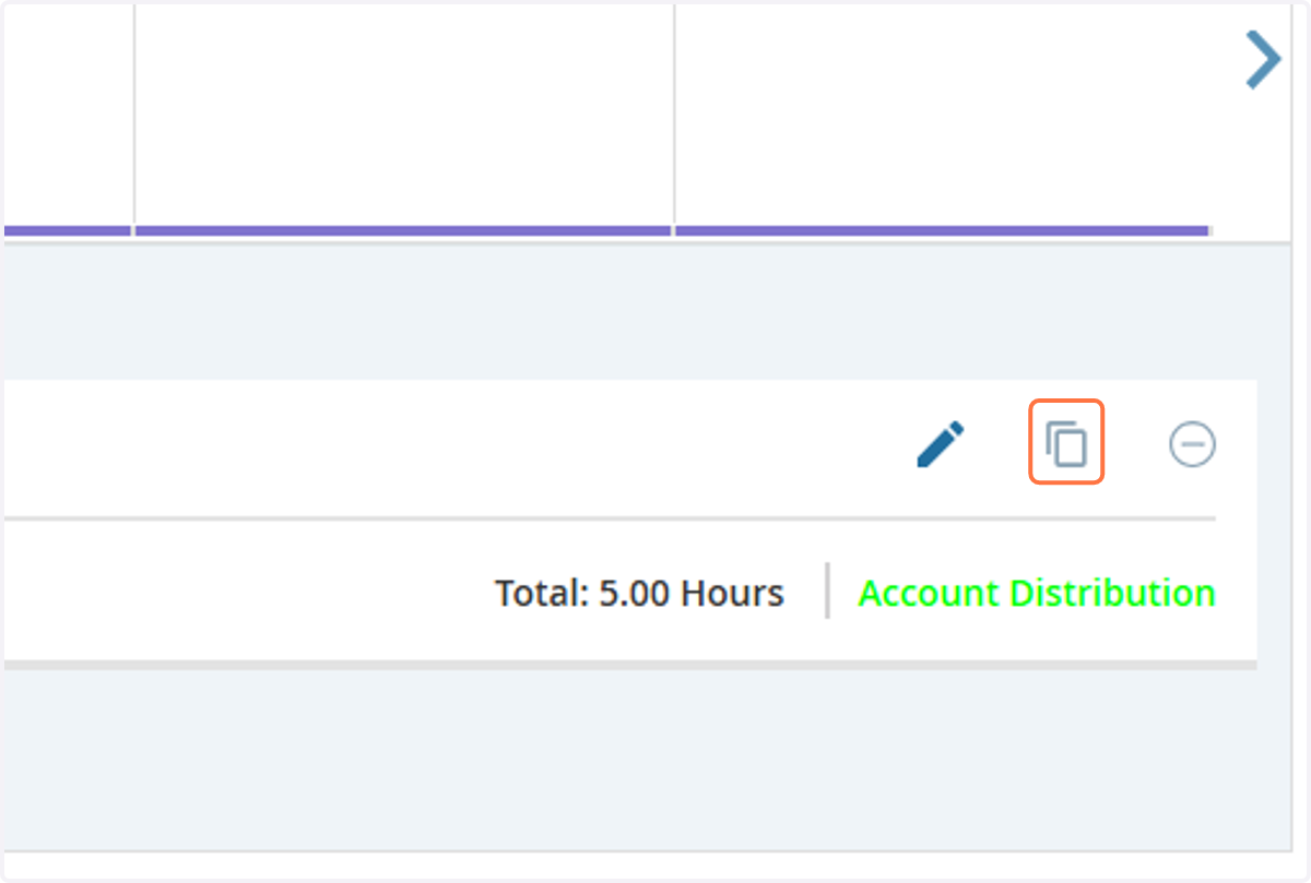 Now, let’s say I worked 5 hours for the entire week. The Self Service feature includes a copy function that can help with this. Click on Copy
