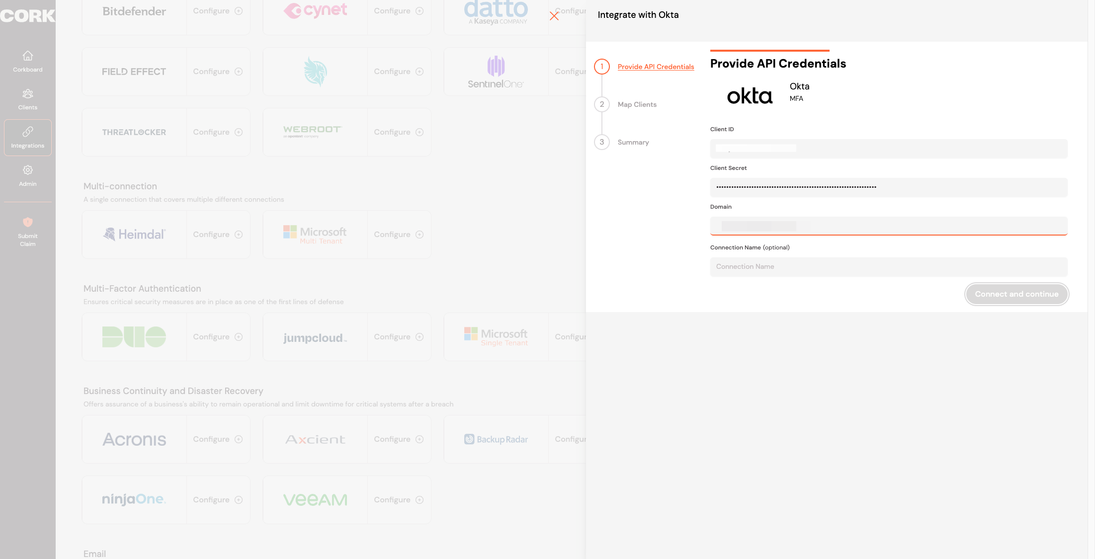 Paste your domain