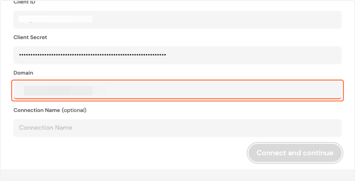 Paste your domain