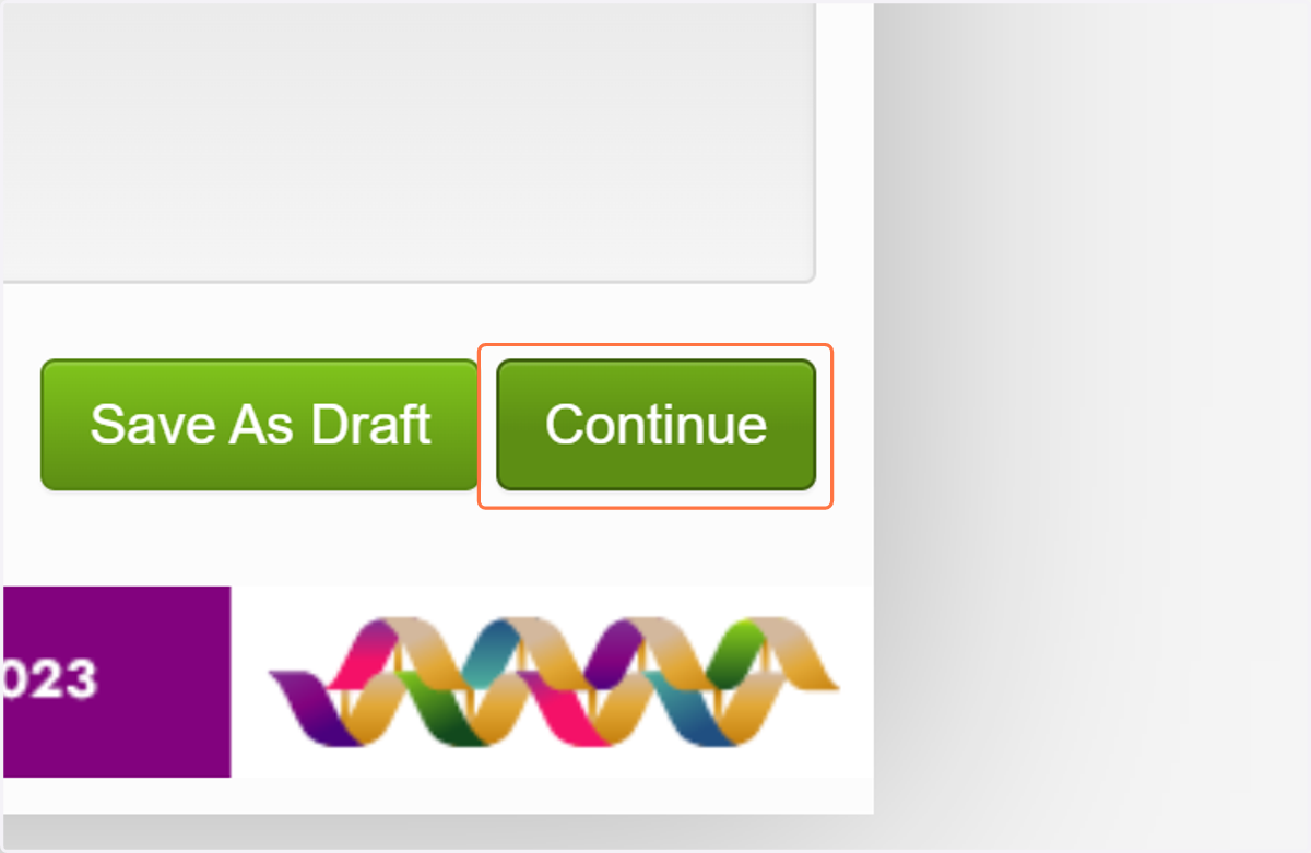 Click on Continue