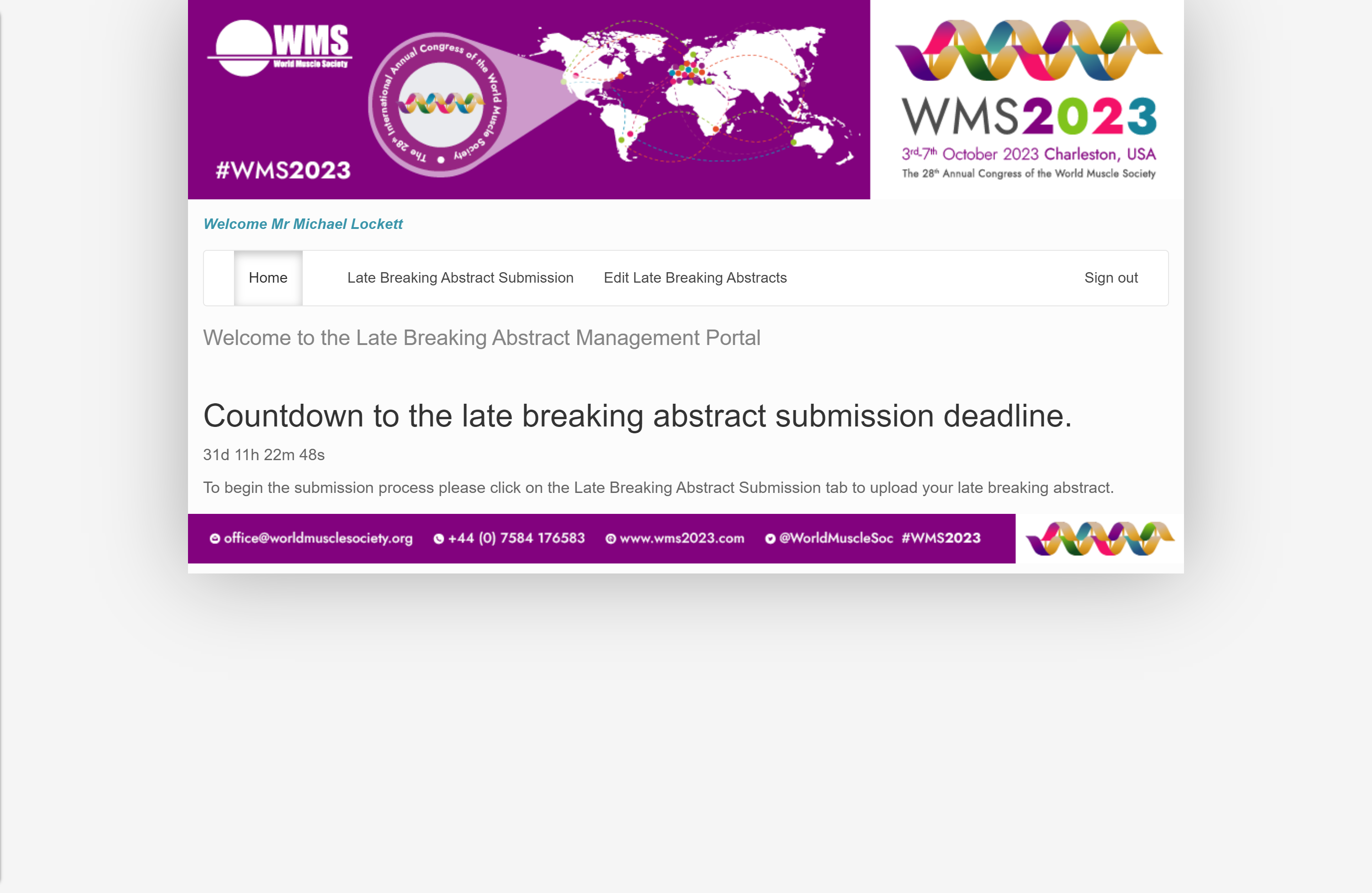 Read the welcome page