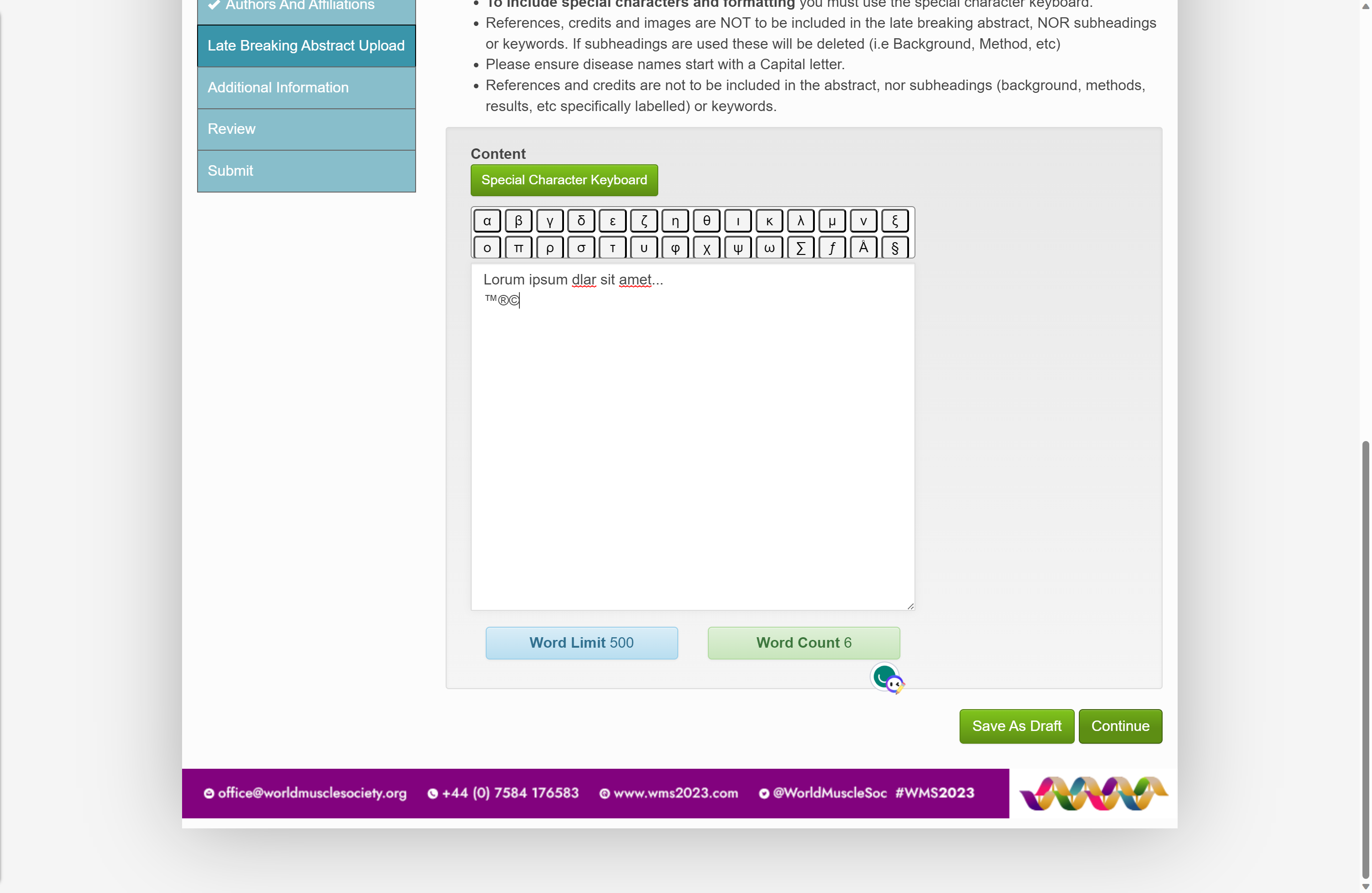 Click on Continue