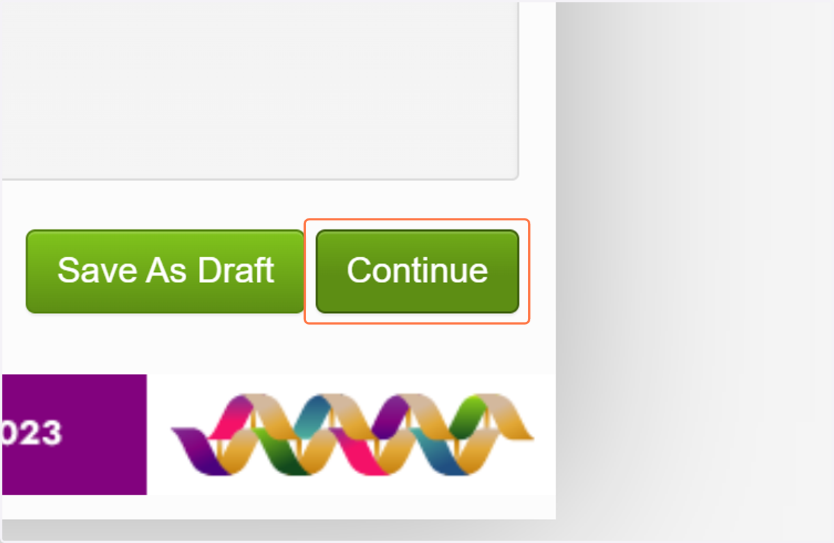 Click on Continue