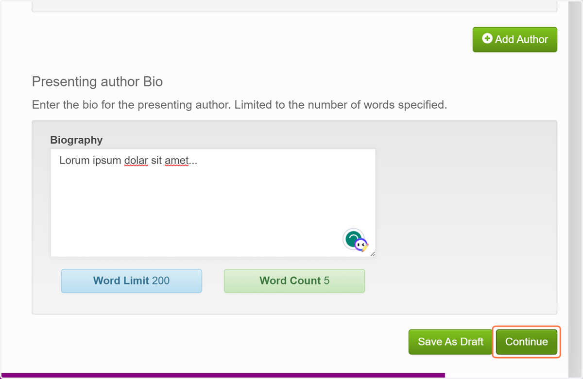 Click Continue