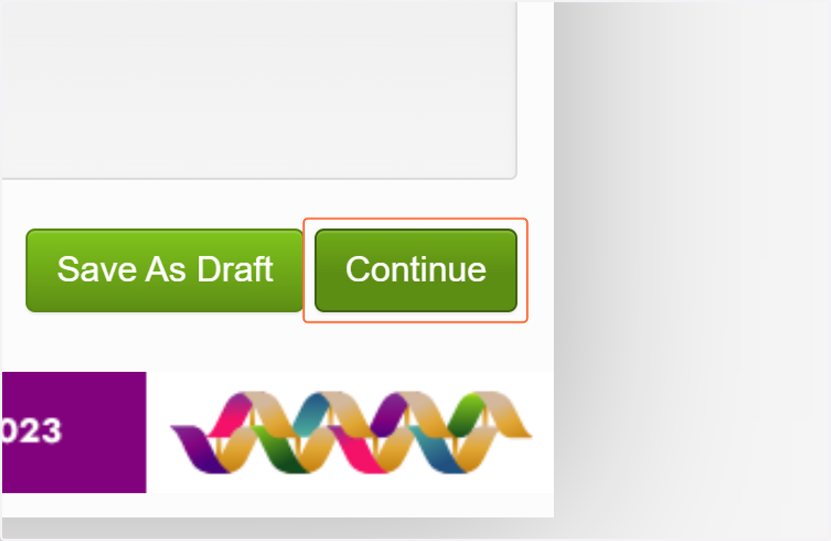 Click on Continue