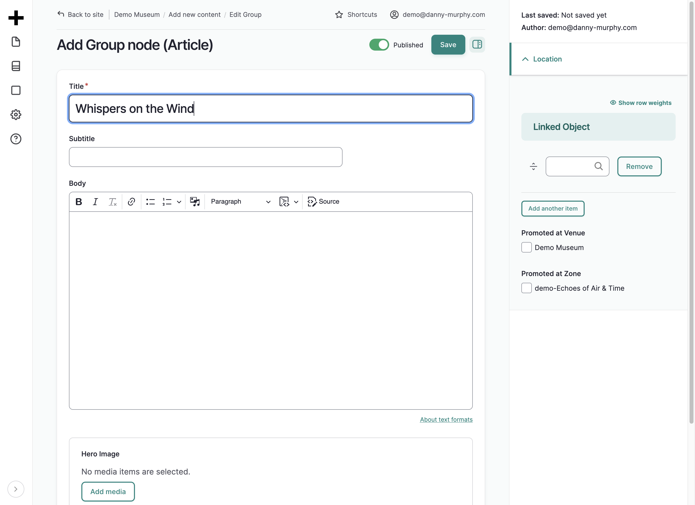 Paste "Whispers on the Wind" into input