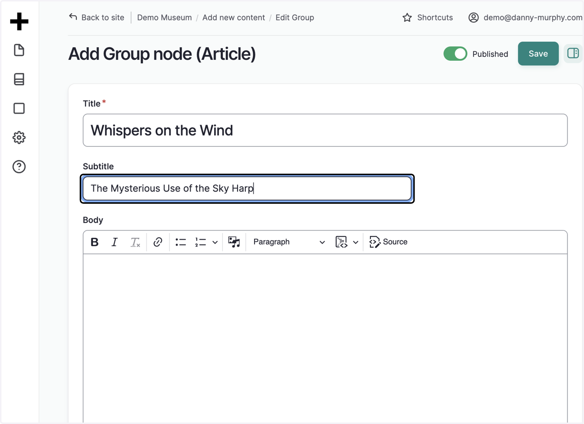 Paste "The Mysterious Use of the Sky Harp" into input