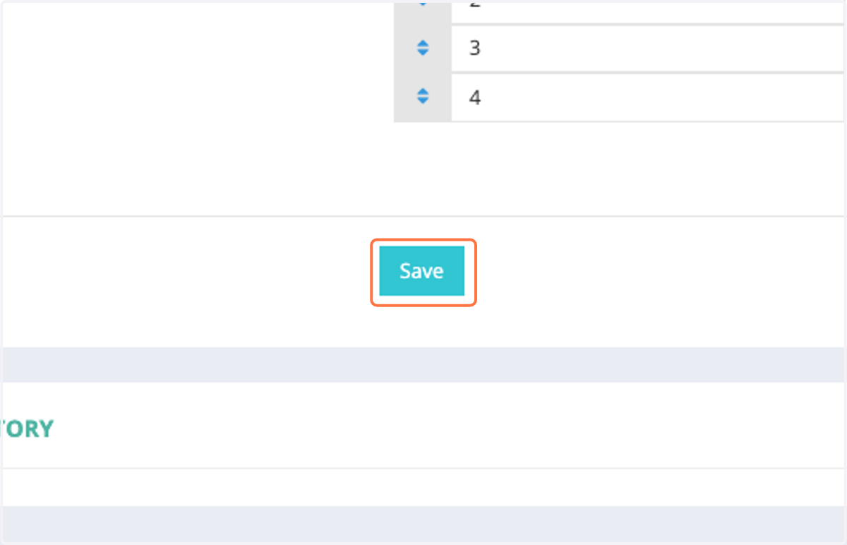 Click on Save