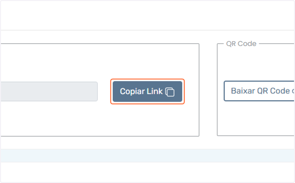 Copie seu link de afiliado