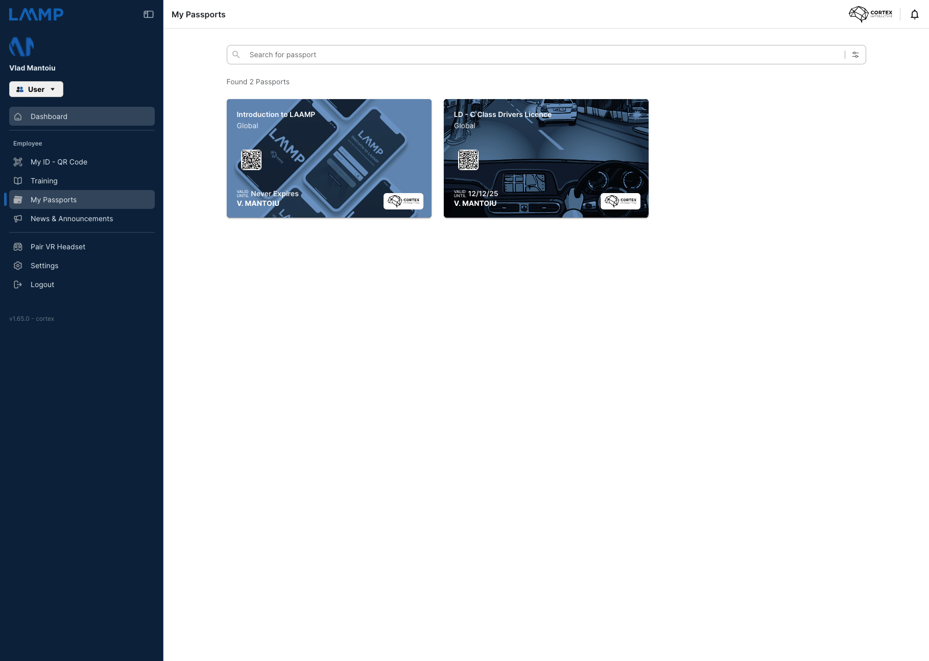 Click on Dashboard