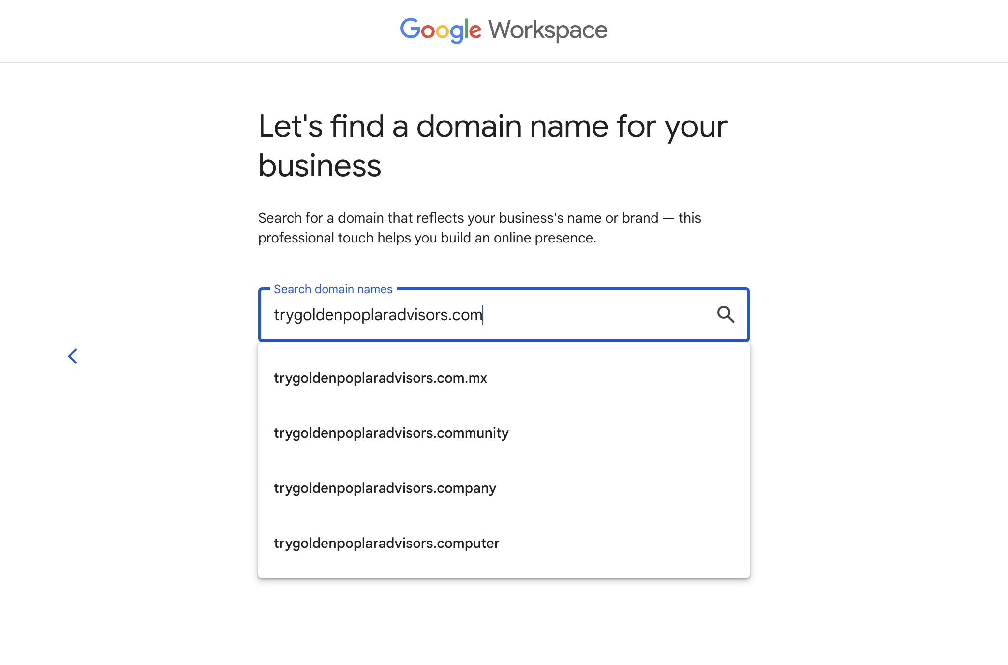 Find your MagicSet Sender Email domain name
