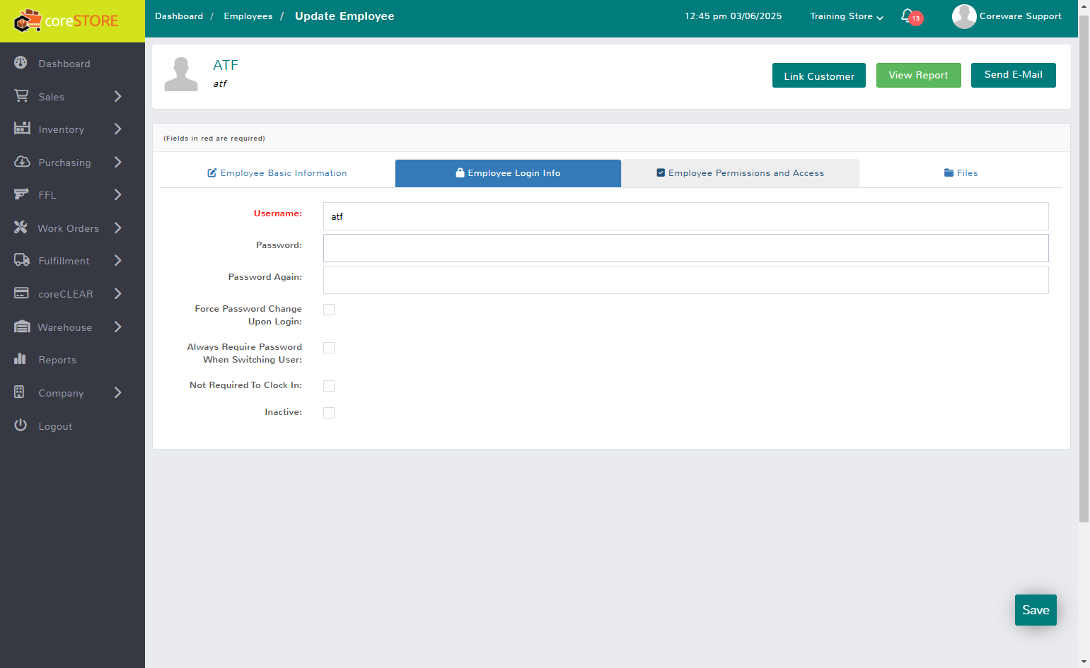 Access Permissions