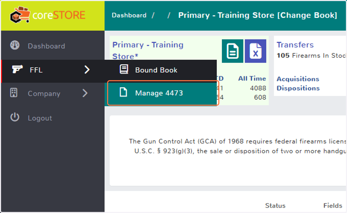 Manage 4473