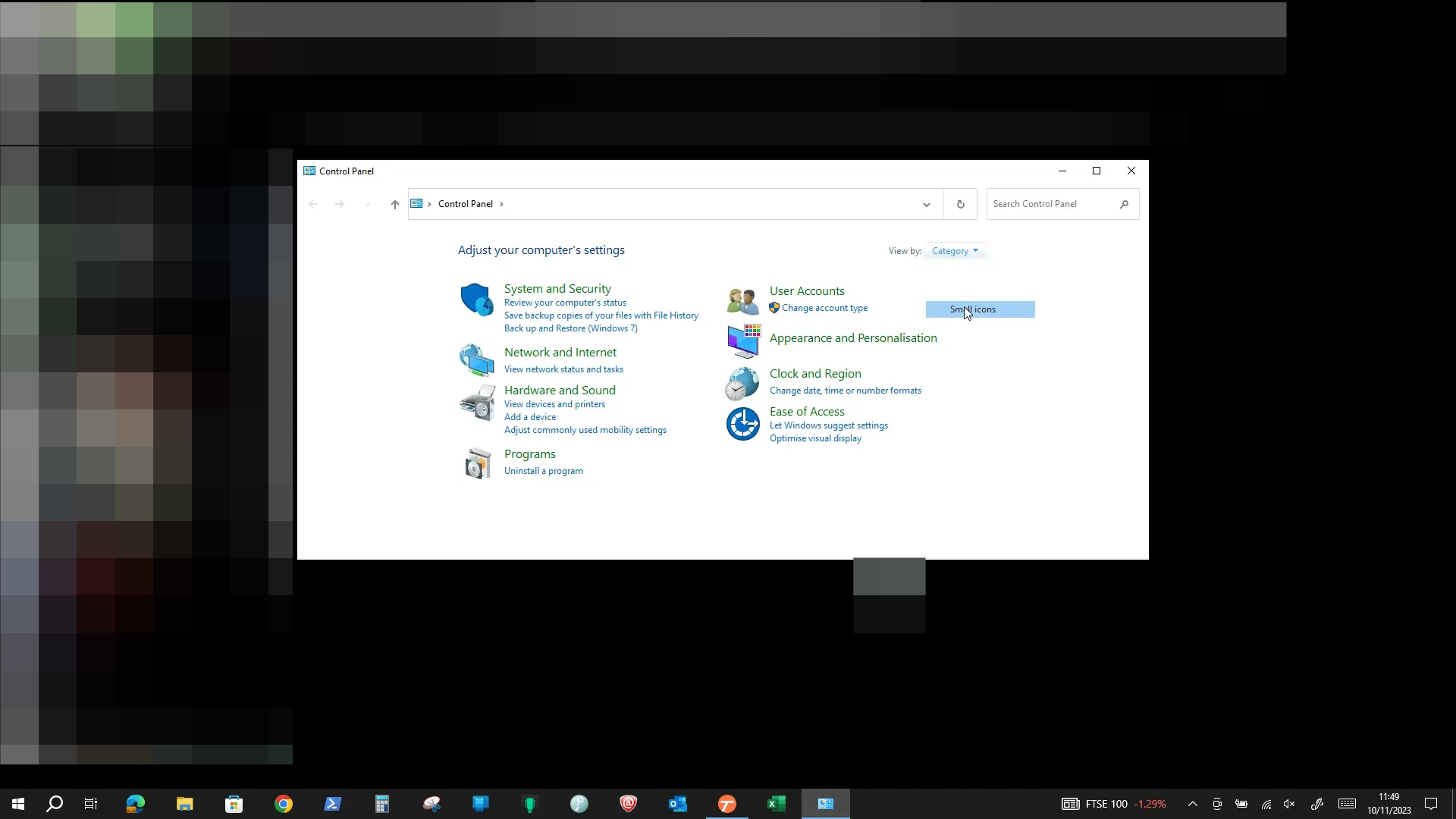 Select Small Icons