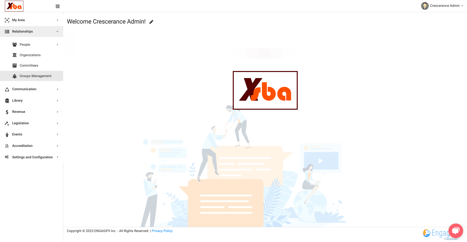 Click on Groups Management