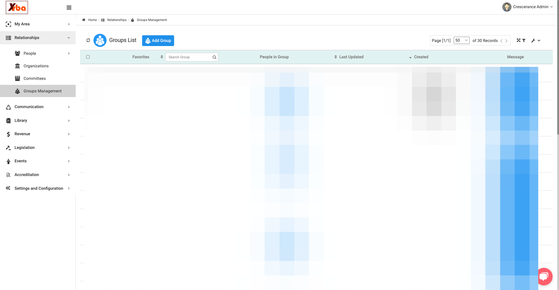 Click on Add Group