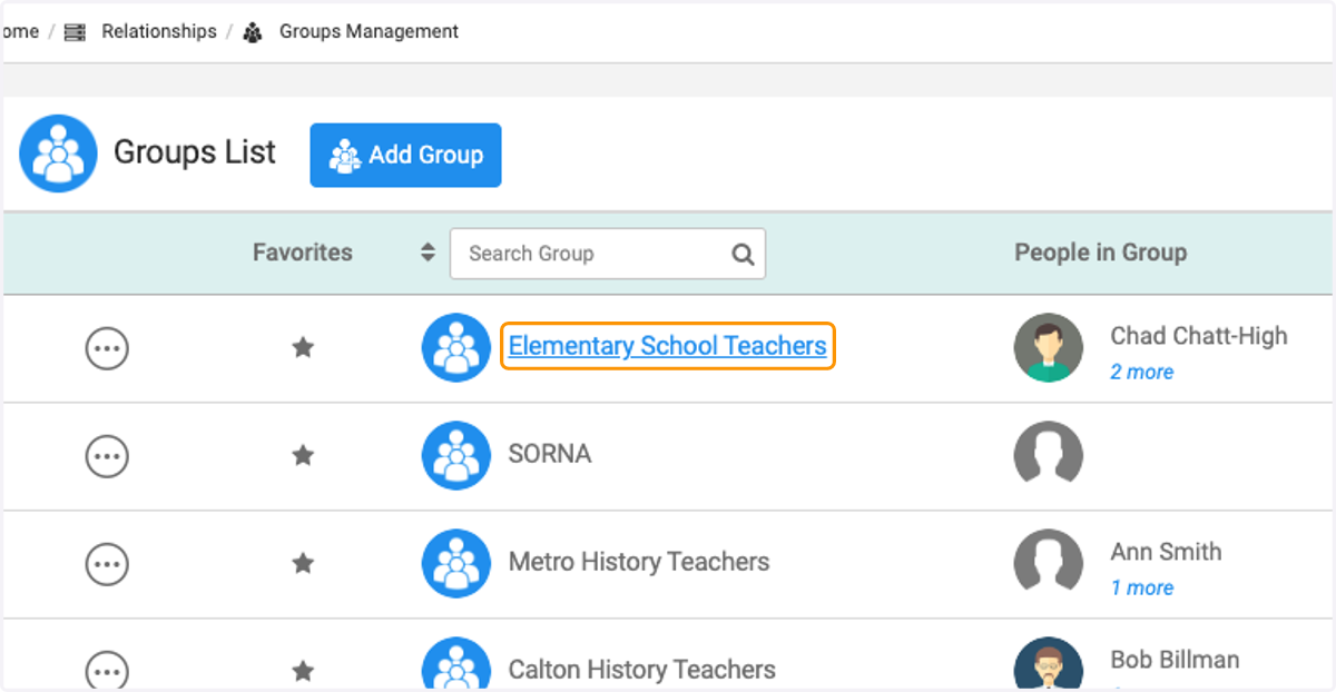 Click on Elementary School Teachers