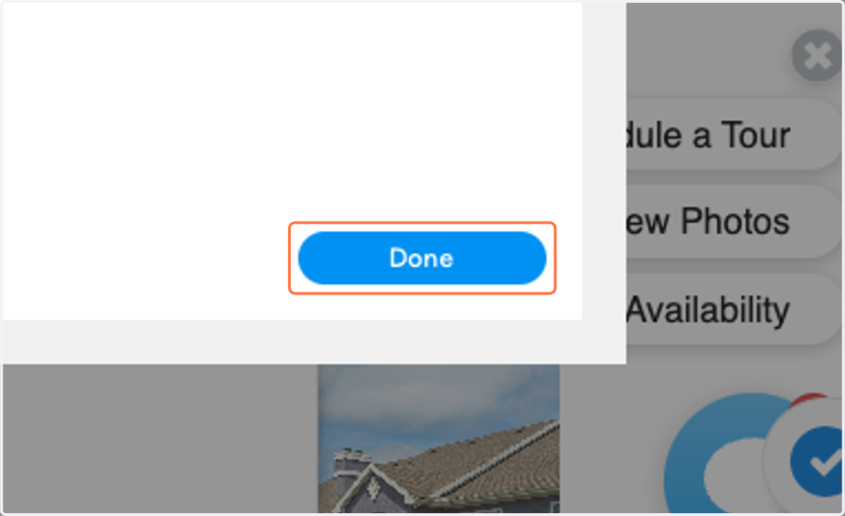 Click on Done