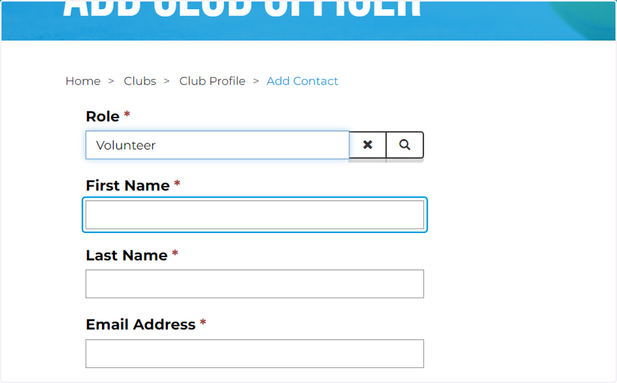 Click on First Name