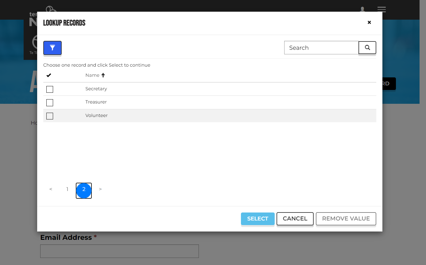 Click on Checkbox
