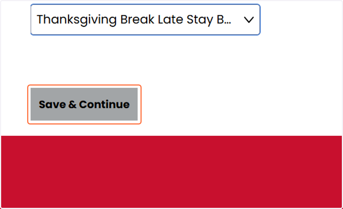 Click on Save & Continue