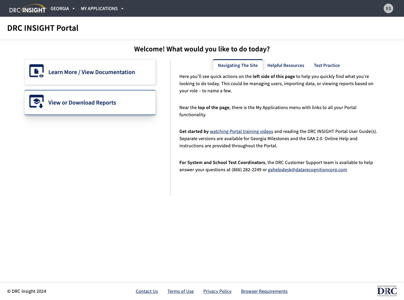 Click on View or Download Reports