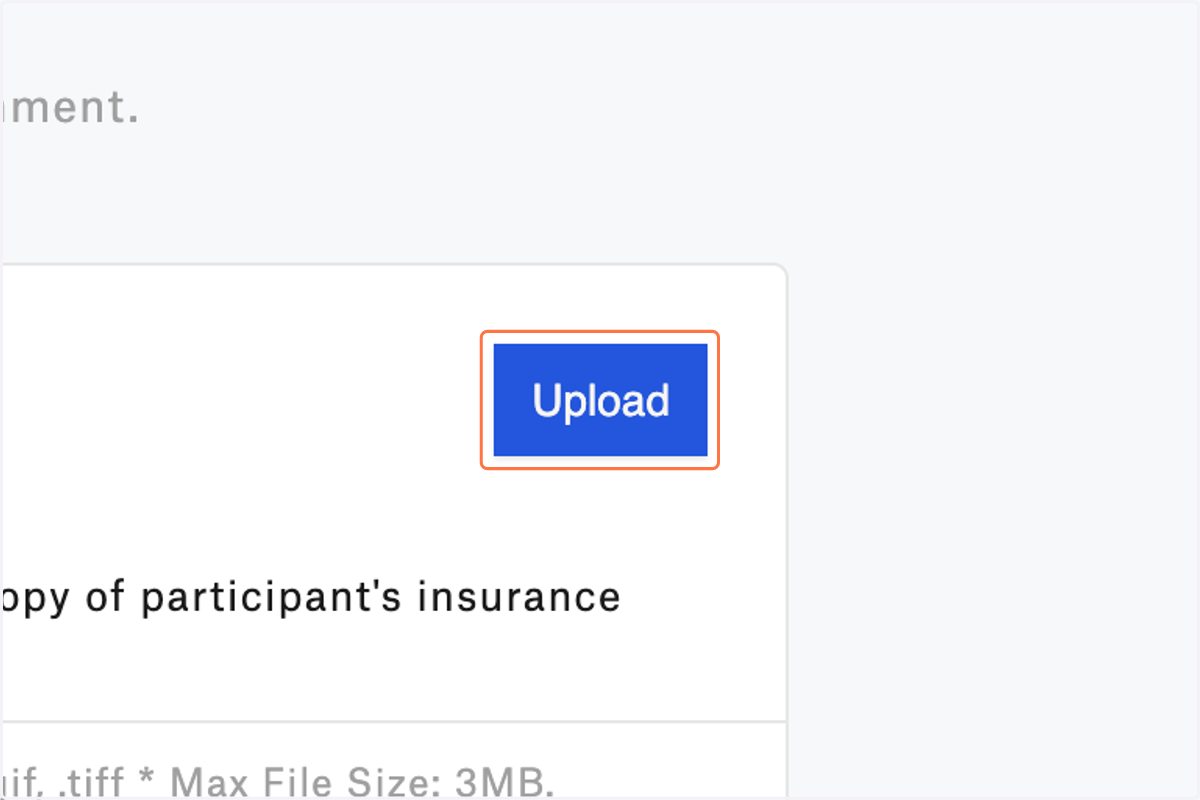 Click on Upload