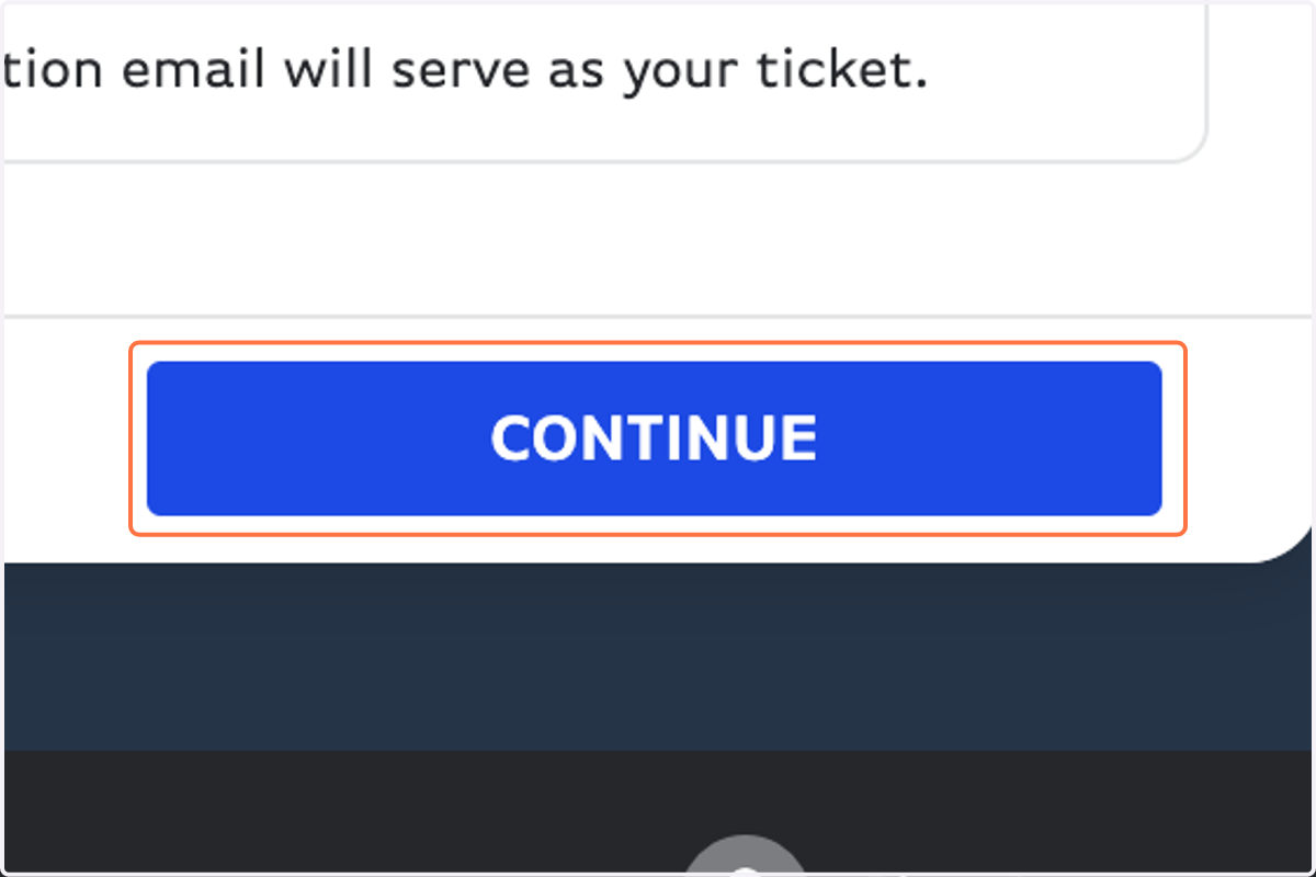 Click on CONTINUE