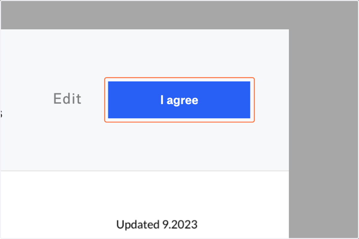 Click on I agree
