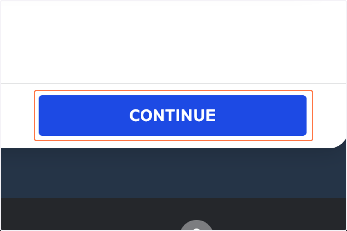 Click on CONTINUE