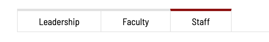 Here is what the tabs will look like on the live site.