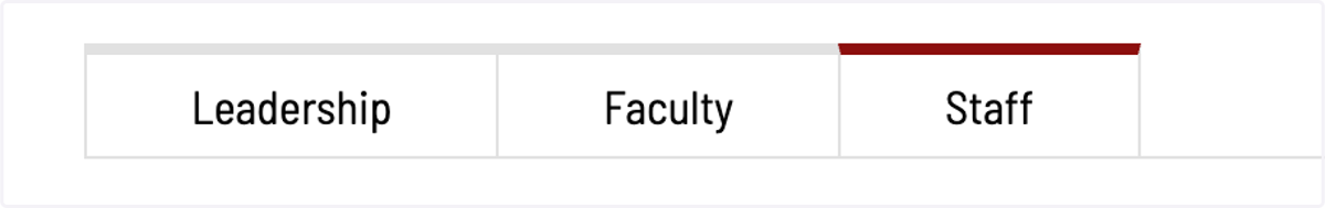 Here is what the tabs will look like on the live site.