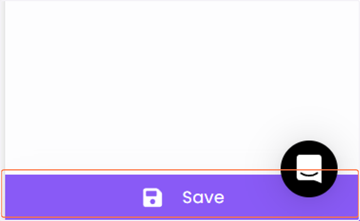Click on Save