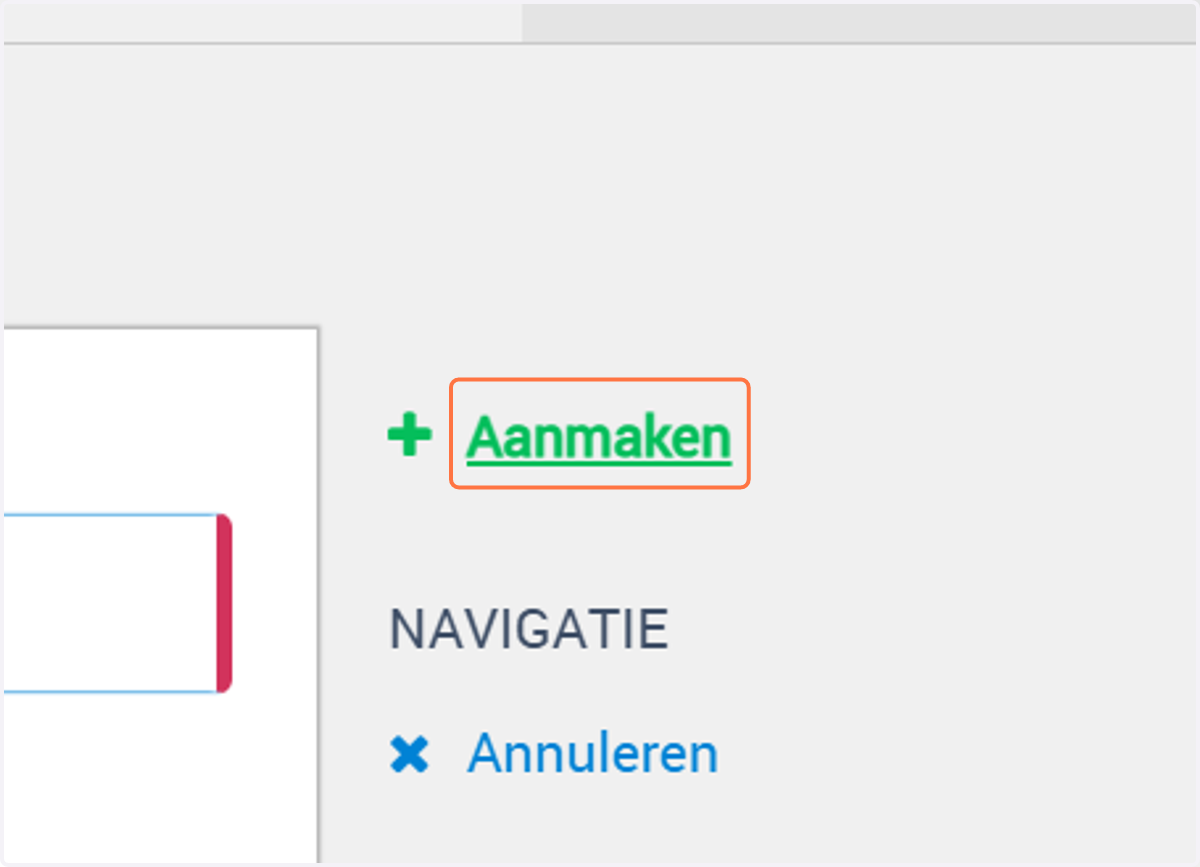 Klik op Aanmaken om het antwoord te bevestigen.